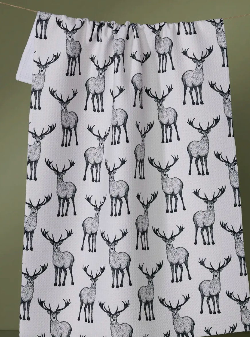 Geometry Tea Towel-dish cloth-geometry-The Silo Boutique, Women's Fashion Boutique Located in Warren and Grand Forks North Dakota