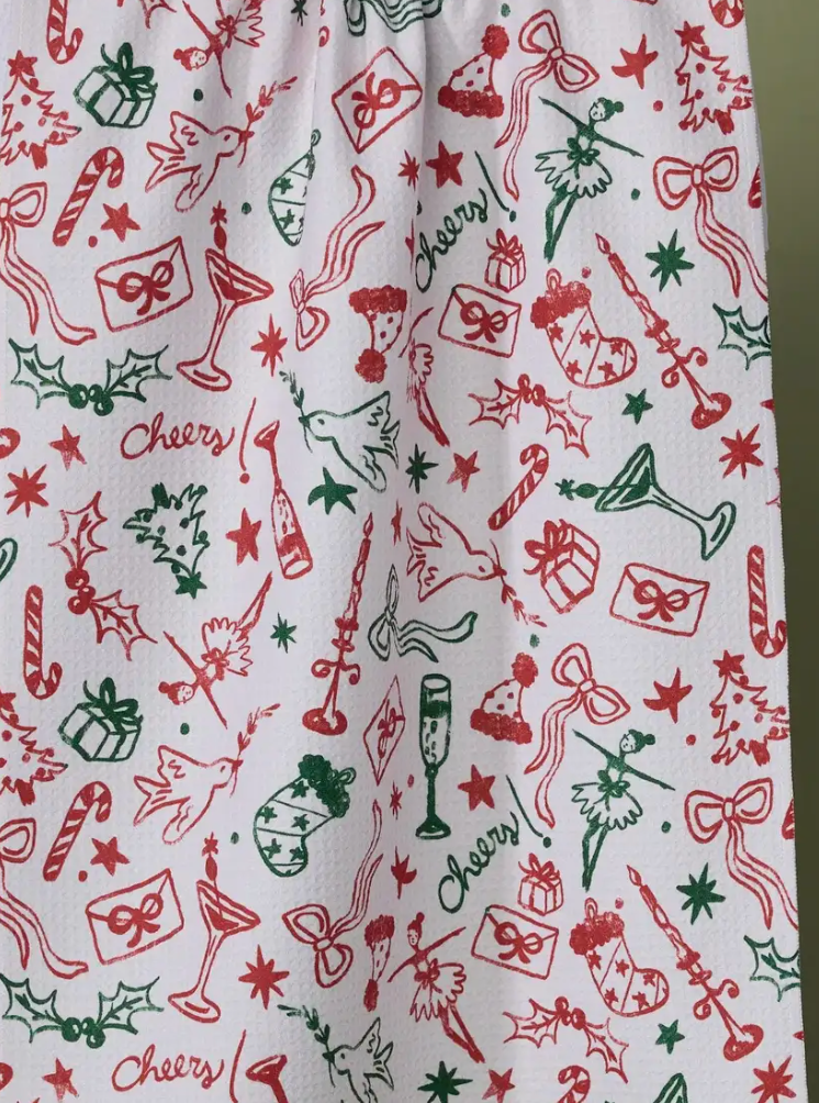 Geometry Tea Towel-dish cloth-geometry-The Silo Boutique, Women's Fashion Boutique Located in Warren and Grand Forks North Dakota