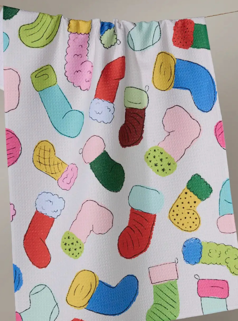 Geometry Tea Towel-dish cloth-geometry-The Silo Boutique, Women's Fashion Boutique Located in Warren and Grand Forks North Dakota