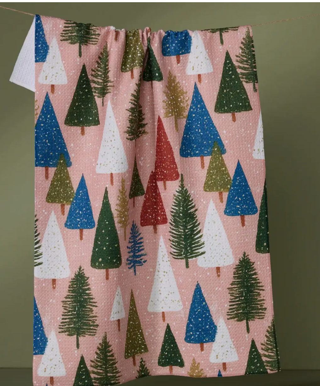 Geometry Tea Towel-dish cloth-geometry-The Silo Boutique, Women's Fashion Boutique Located in Warren and Grand Forks North Dakota