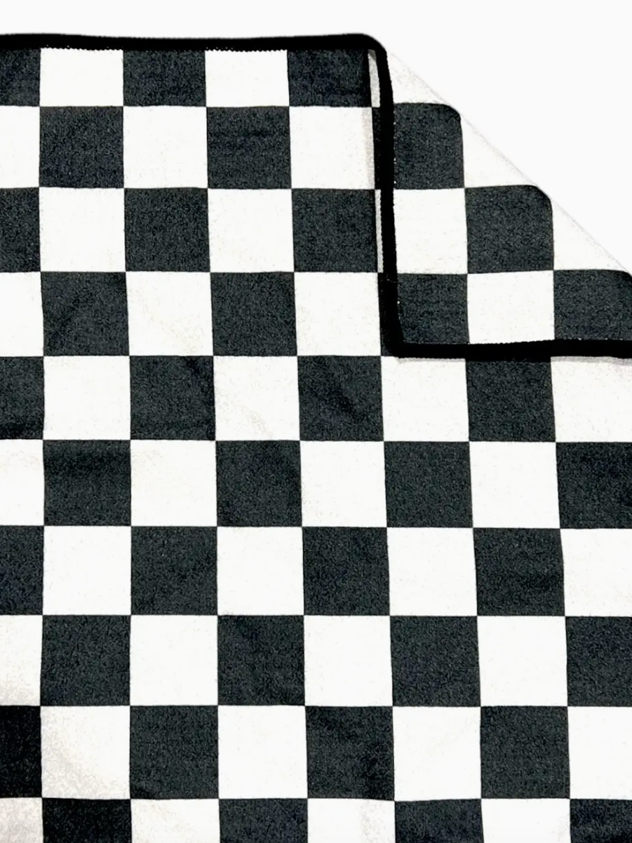 Crae Checkmate Washcloth-Tea Towels-crae-The Silo Boutique, Women's Fashion Boutique Located in Warren and Grand Forks North Dakota