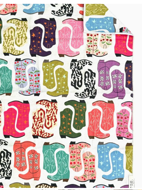 Crae Hoedown Hand Towel-Tea Towels-crae-The Silo Boutique, Women's Fashion Boutique Located in Warren and Grand Forks North Dakota