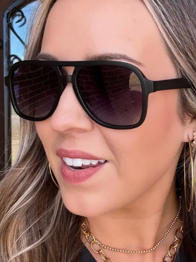 Dax Cruz Sunglasses-Black-Sunglasses-dax-The Silo Boutique, Women's Fashion Boutique Located in Warren and Grand Forks North Dakota