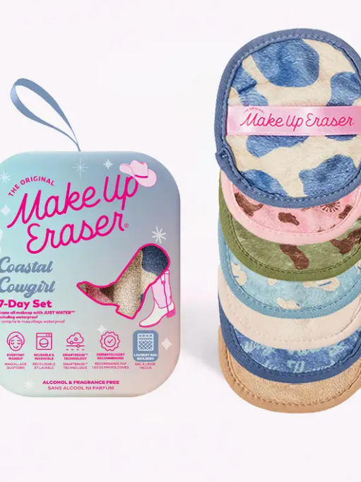 Coastal 7-Day MakeUp Eraser Set-Cosmetics-Make Up Eraser-The Silo Boutique, Women's Fashion Boutique Located in Warren and Grand Forks North Dakota