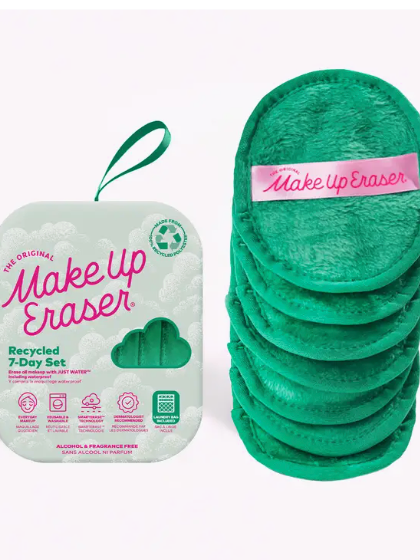 All Green 7-Day MakeUp Eraser Set-Cosmetics-Make Up Eraser-The Silo Boutique, Women's Fashion Boutique Located in Warren and Grand Forks North Dakota