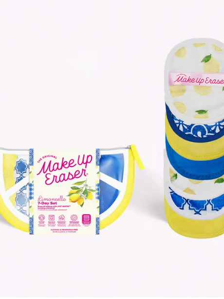 Limoncello 7-Day MakeUp Eraser Set-Cosmetics-Make Up Eraser-The Silo Boutique, Women's Fashion Boutique Located in Warren and Grand Forks North Dakota
