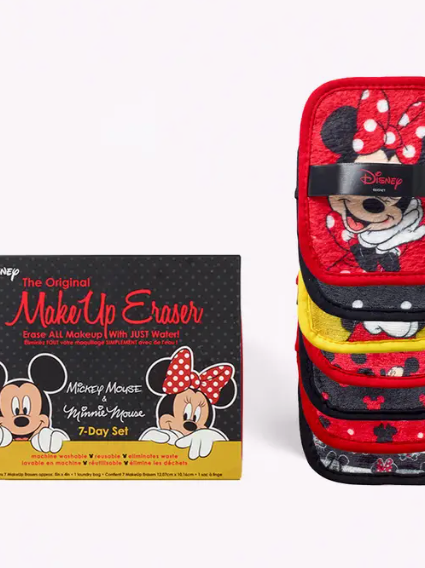 Mickey & Minnie 7-Day MakeUp Eraser Set-Cosmetics-Make Up Eraser-The Silo Boutique, Women's Fashion Boutique Located in Warren and Grand Forks North Dakota