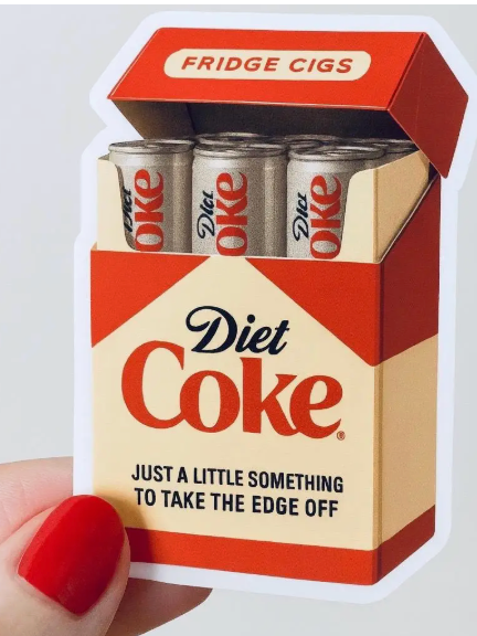 Diet Coke Cigs Sticker-fair-The Silo Boutique, Women's Fashion Boutique Located in Warren and Grand Forks North Dakota