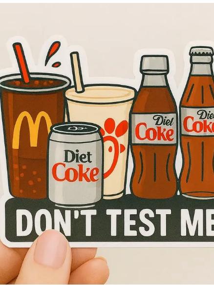 Don't Test Me Diet Coke Sticker-fair-The Silo Boutique, Women's Fashion Boutique Located in Warren and Grand Forks North Dakota