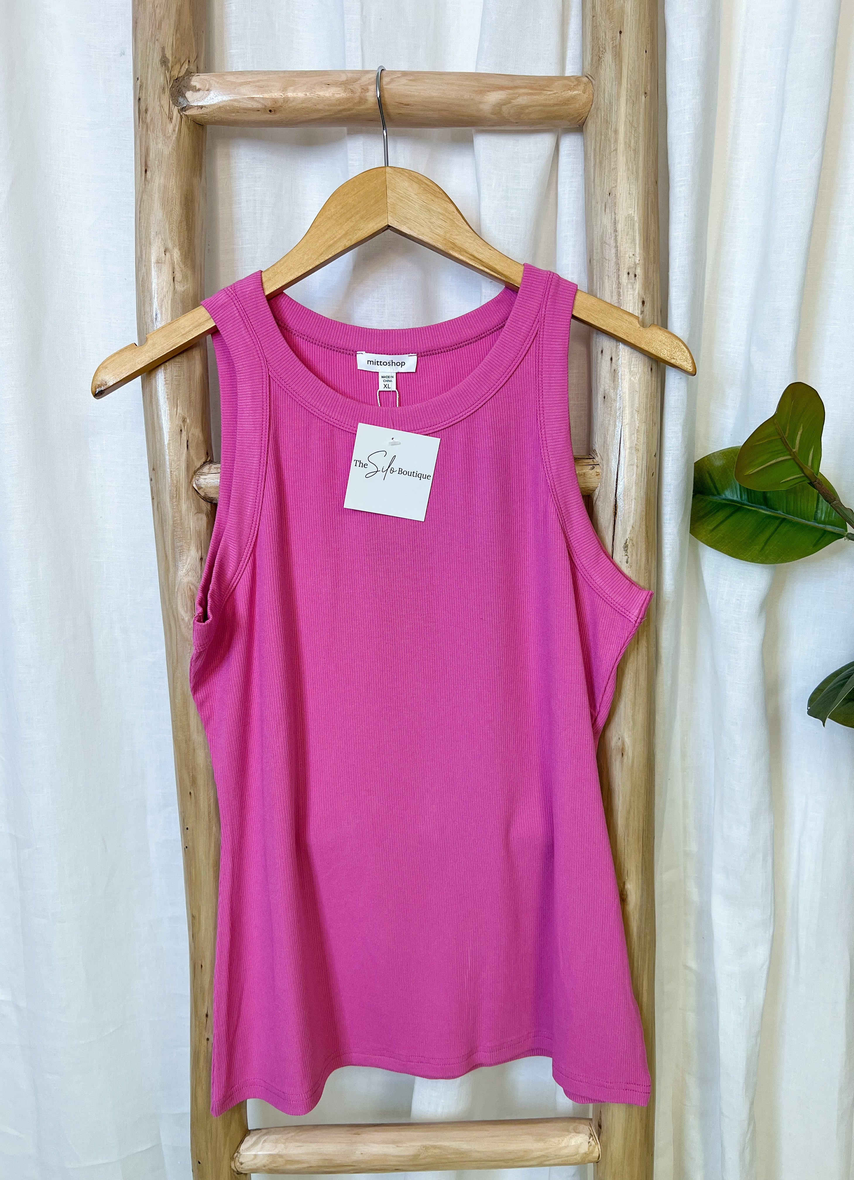 Everly Tank-Tank Tops-mittoshop-The Silo Boutique, Women's Fashion Boutique Located in Warren and Grand Forks North Dakota