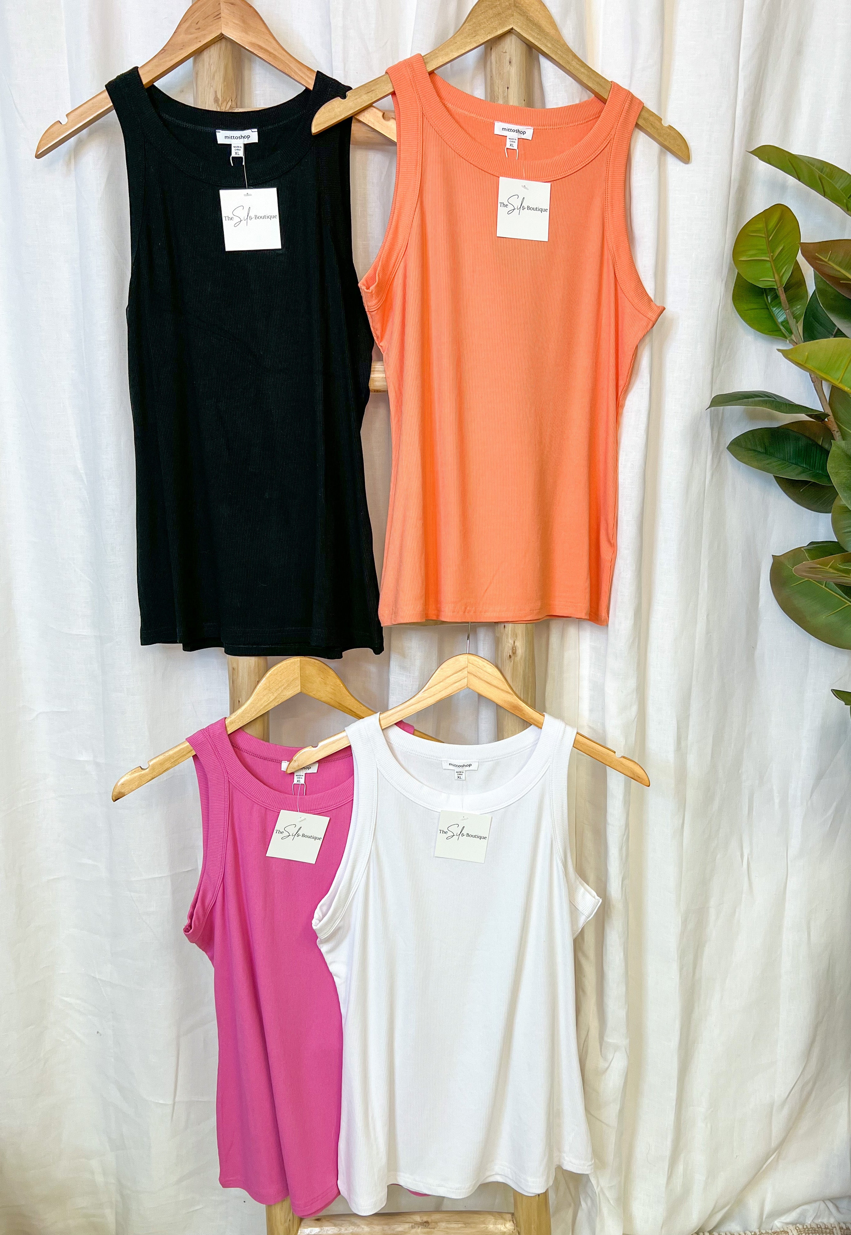 Everly Tank-Tank Tops-mittoshop-The Silo Boutique, Women's Fashion Boutique Located in Warren and Grand Forks North Dakota