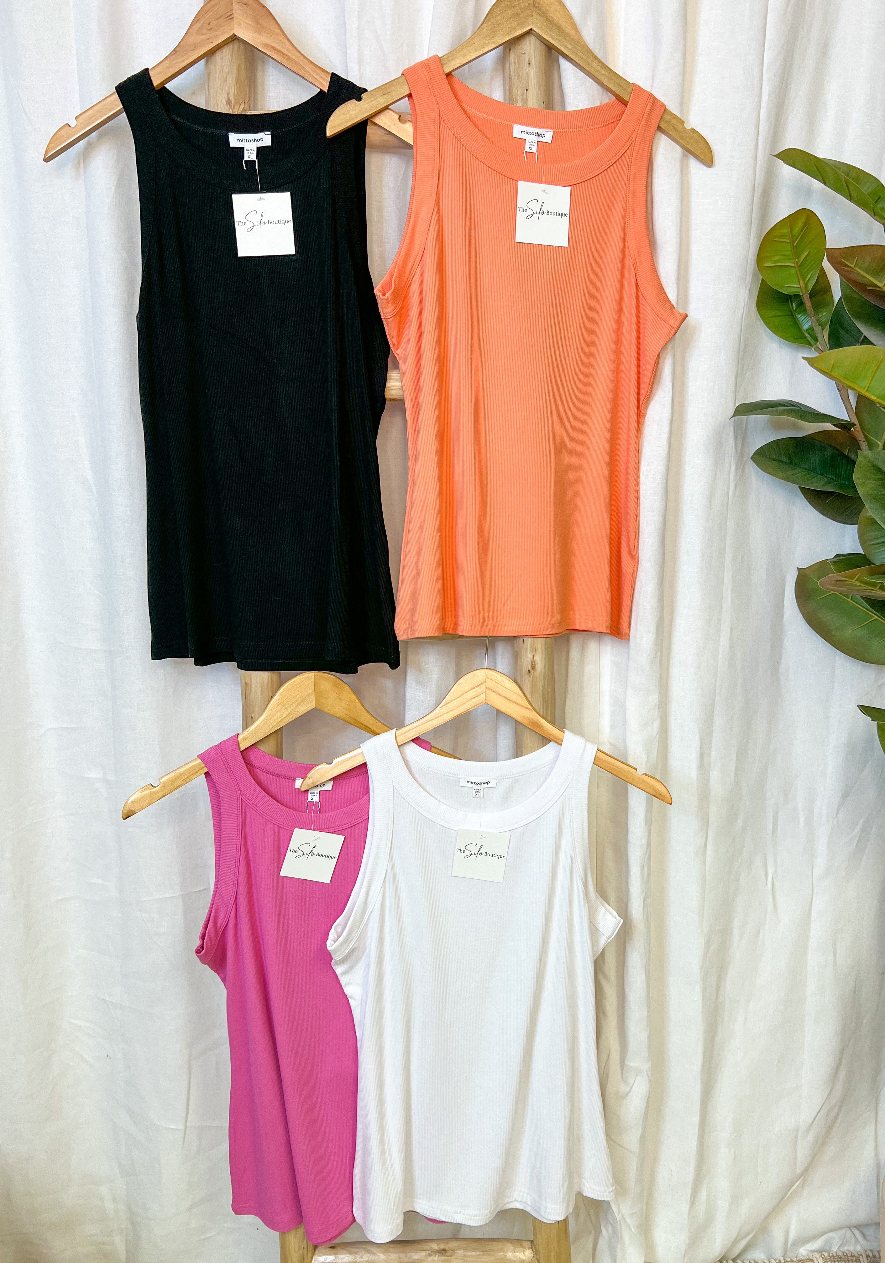 Everly Tank-Tank Tops-mittoshop-The Silo Boutique, Women's Fashion Boutique Located in Warren and Grand Forks North Dakota