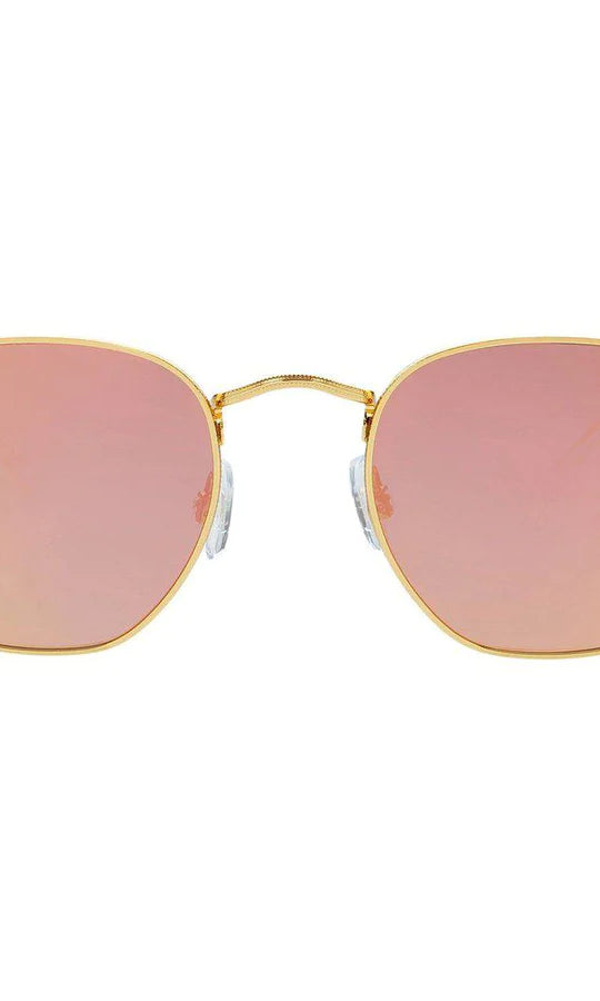 Freyrs Alex Gold/Pink Sunglasses-Sunglasses-freyers-The Silo Boutique, Women's Fashion Boutique Located in Warren and Grand Forks North Dakota
