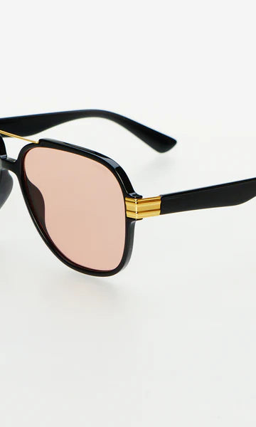 Freyrs Spencer Black Pink Sunglasses-Sunglasses-freyers-The Silo Boutique, Women's Fashion Boutique Located in Warren and Grand Forks North Dakota