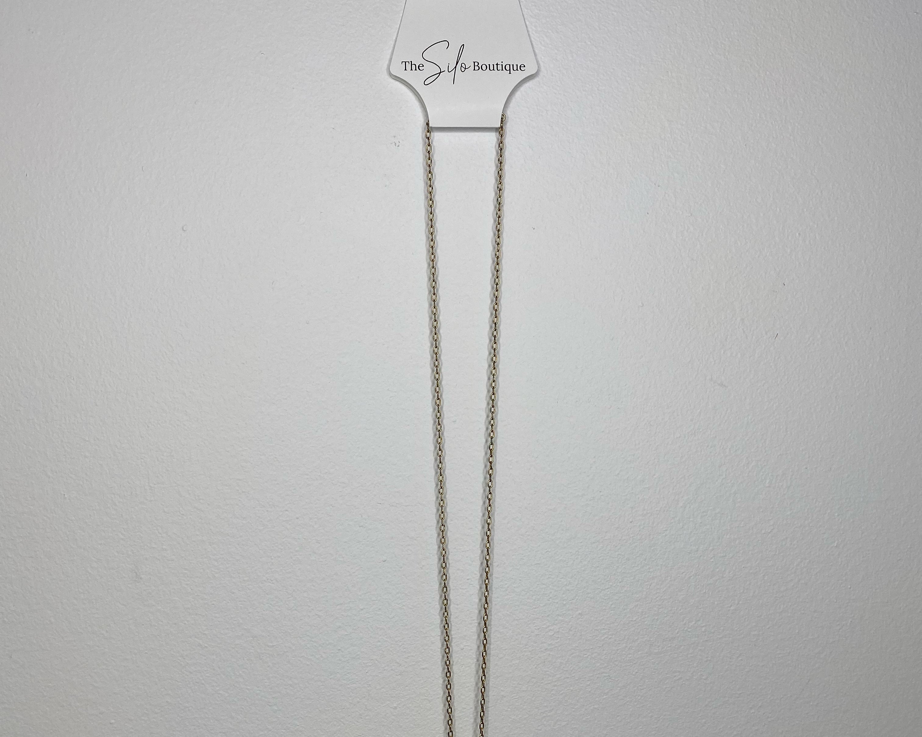 Dalia White Horn Necklace-Necklaces-Dallas Market-The Silo Boutique, Women's Fashion Boutique Located in Warren and Grand Forks North Dakota