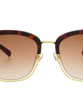 Freyrs Iris Matte Tortoise Sunglasses-Sunglasses-freyers-The Silo Boutique, Women's Fashion Boutique Located in Warren and Grand Forks North Dakota