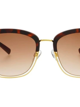 Freyrs Iris Matte Tortoise Sunglasses-Sunglasses-freyers-The Silo Boutique, Women's Fashion Boutique Located in Warren and Grand Forks North Dakota