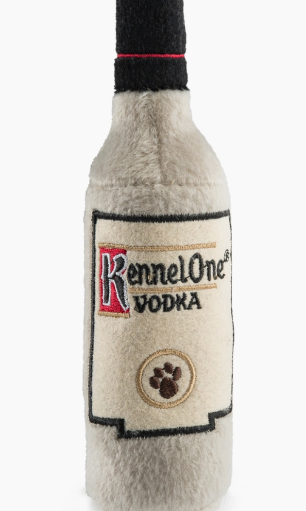 Kennel One Vodka Plush Dog Toy-Dog Toys-haute diggity-The Silo Boutique, Women's Fashion Boutique Located in Warren and Grand Forks North Dakota