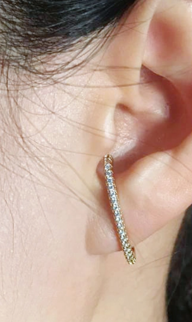 Stud Cuff Earrings-Earrings-Esttia-The Silo Boutique, Women's Fashion Boutique Located in Warren and Grand Forks North Dakota