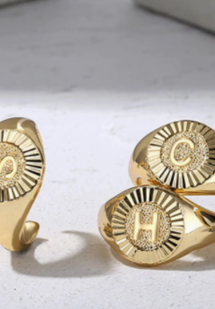 Good Karma Medalian Ring-Rings-good karma-The Silo Boutique, Women's Fashion Boutique Located in Warren and Grand Forks North Dakota