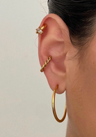 Ellie Vail Denisse Ear Cuff-Earrings-ellie vail-The Silo Boutique, Women's Fashion Boutique Located in Warren and Grand Forks North Dakota