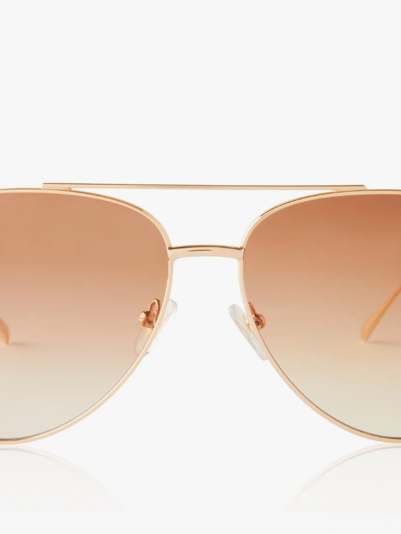 Dime Venice Gold Sunglasses-Sunglasses-dime-The Silo Boutique, Women's Fashion Boutique Located in Warren and Grand Forks North Dakota