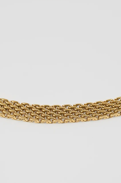 Brenda Grands Braided Necklace-Necklaces-brenda grands-The Silo Boutique, Women's Fashion Boutique Located in Warren and Grand Forks North Dakota