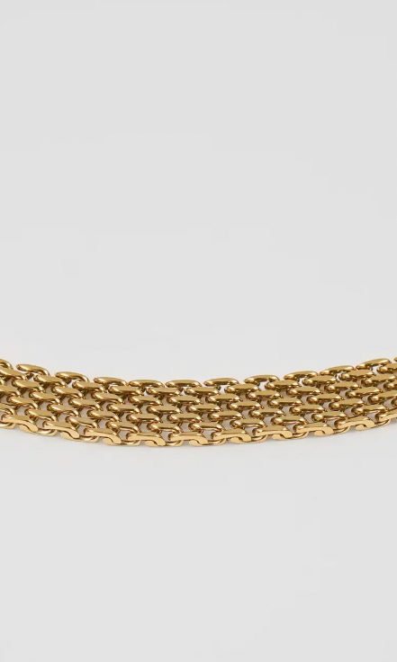 Brenda Grands Braided Necklace-Necklaces-brenda grands-The Silo Boutique, Women's Fashion Boutique Located in Warren and Grand Forks North Dakota