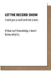 Sent a Card Not a Text Card-Cards-The Silo Boutique-The Silo Boutique, Women's Fashion Boutique Located in Warren and Grand Forks North Dakota