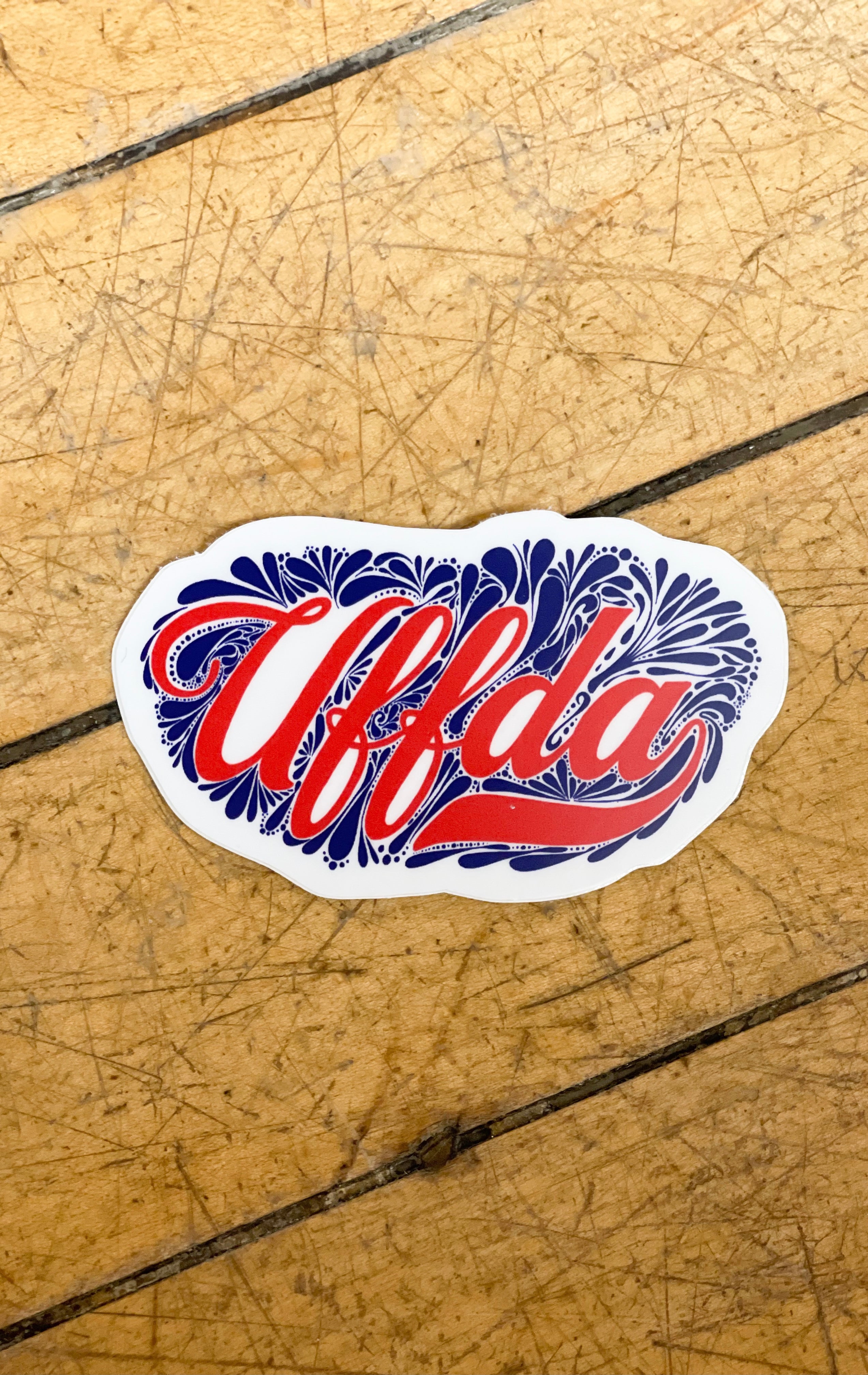 Uffda Sticker-Stickers-nice enough-The Silo Boutique, Women's Fashion Boutique Located in Warren and Grand Forks North Dakota