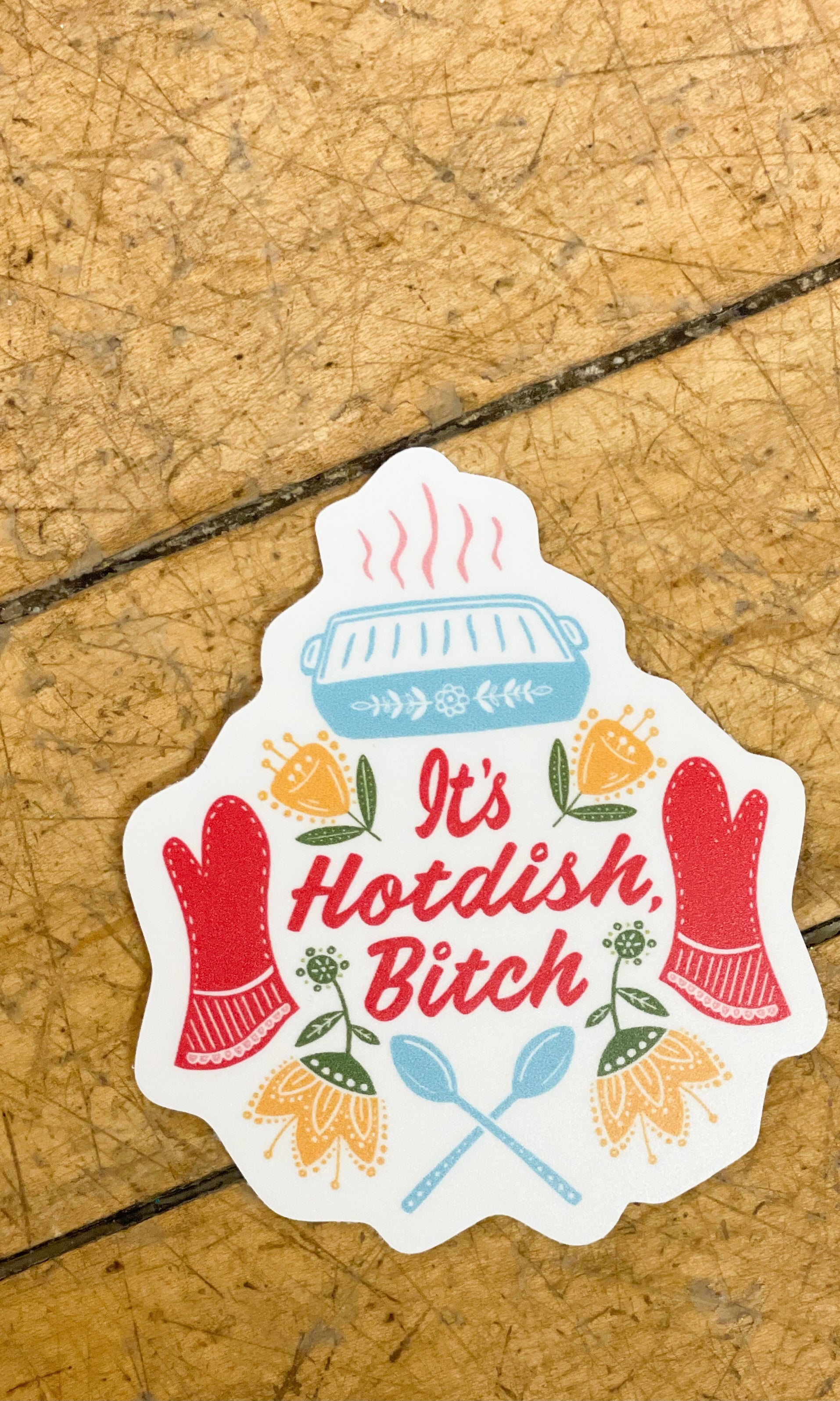 Hotdish Sticker-Stickers-nice enough-The Silo Boutique, Women's Fashion Boutique Located in Warren and Grand Forks North Dakota