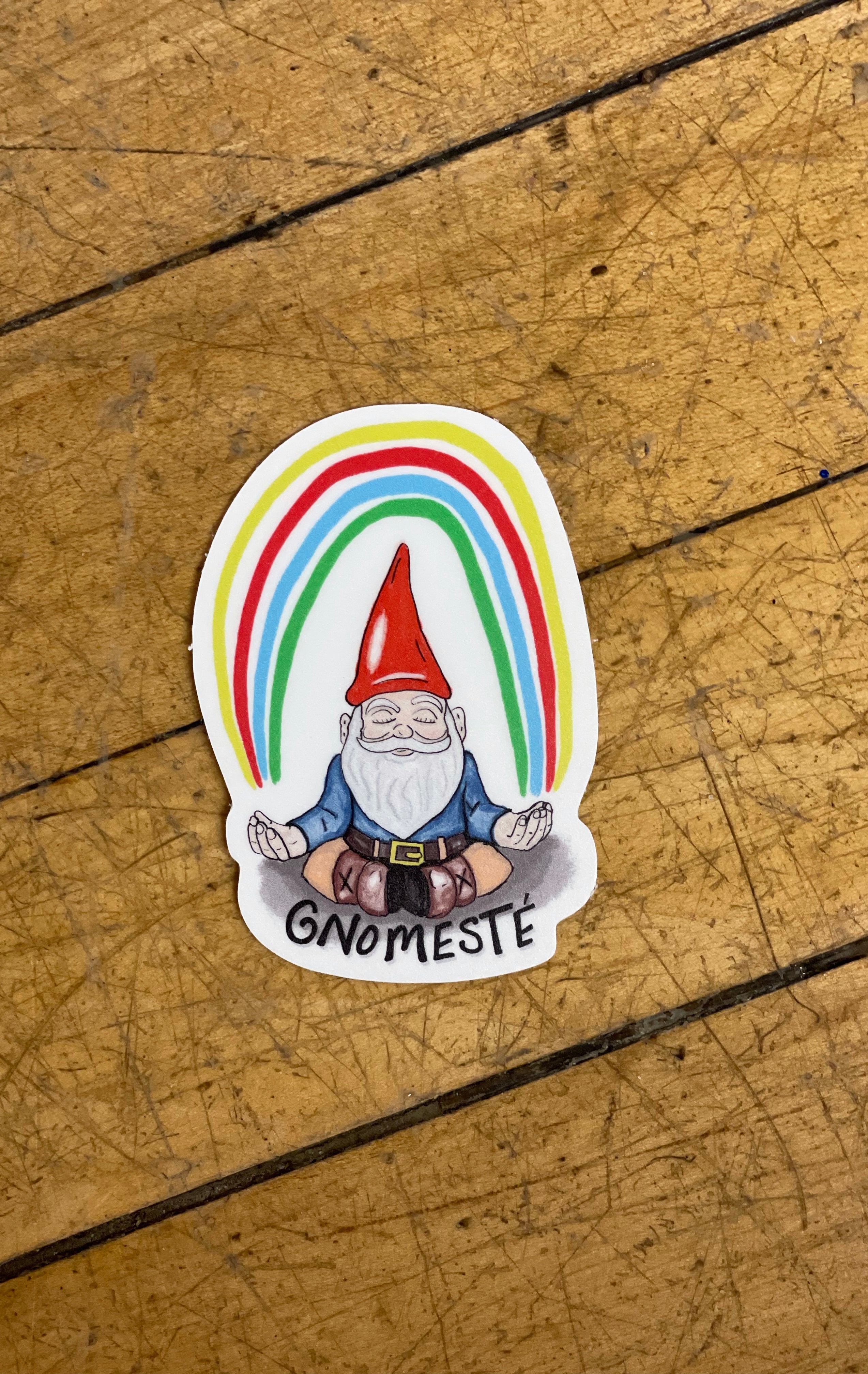Gnomeste Sticker-Stickers-nice enough-The Silo Boutique, Women's Fashion Boutique Located in Warren and Grand Forks North Dakota