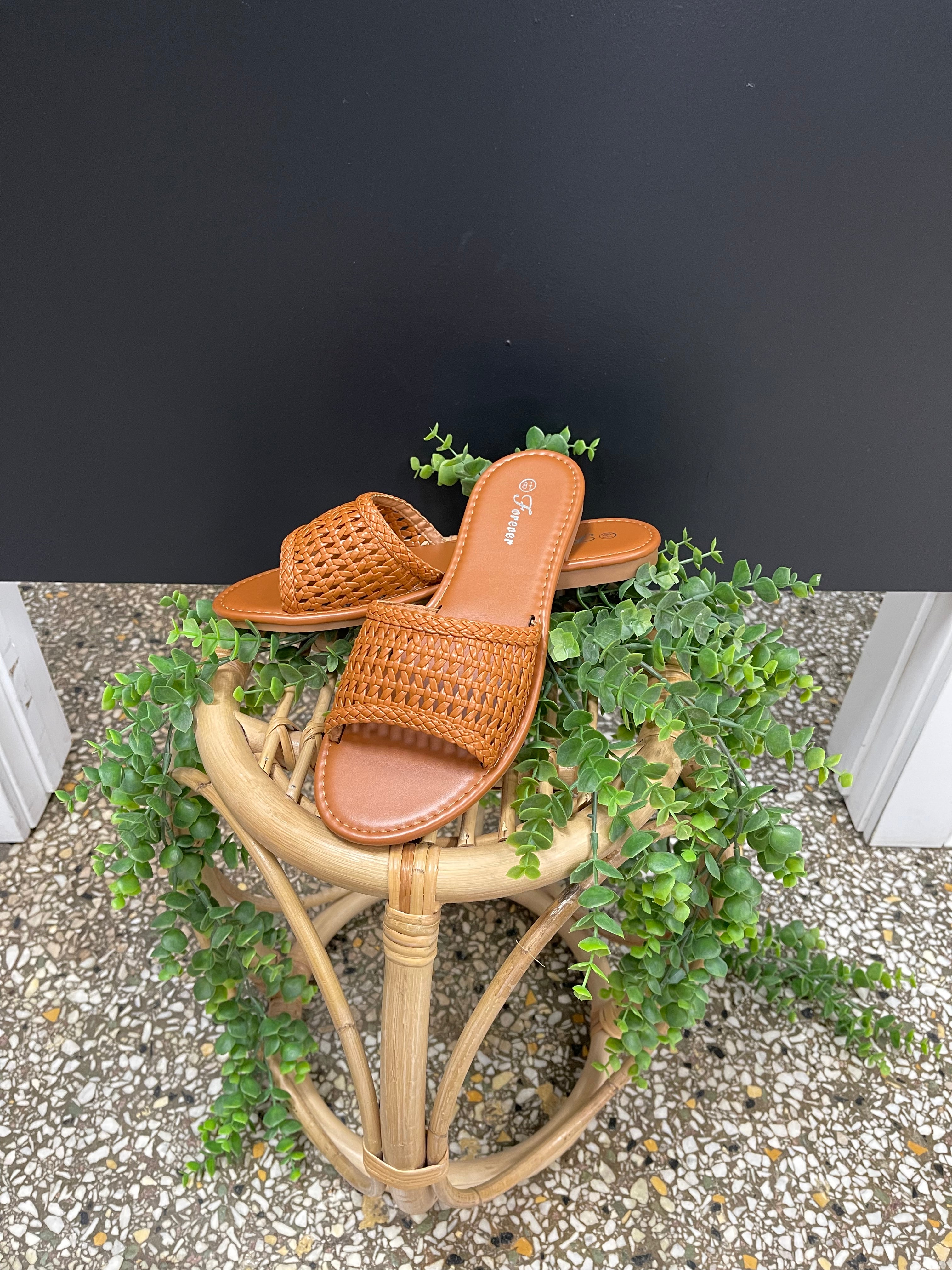 Forever Reason Camel Sandal-Sandals-Forever Link-The Silo Boutique, Women's Fashion Boutique Located in Warren and Grand Forks North Dakota