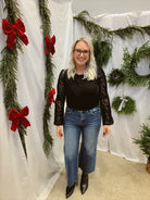 Risen Leslie Medium Wash Crop Jeans-Jeans-risen-The Silo Boutique, Women's Fashion Boutique Located in Warren and Grand Forks North Dakota