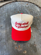 Zen Sorry About My Husband-Red-Hats-Zenana-The Silo Boutique, Women's Fashion Boutique Located in Warren and Grand Forks North Dakota