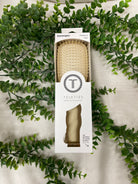 Teleties Detangler Brush for Medium Hair – Tan-Hair Accessories-teleties-The Silo Boutique, Women's Fashion Boutique Located in Warren and Grand Forks North Dakota