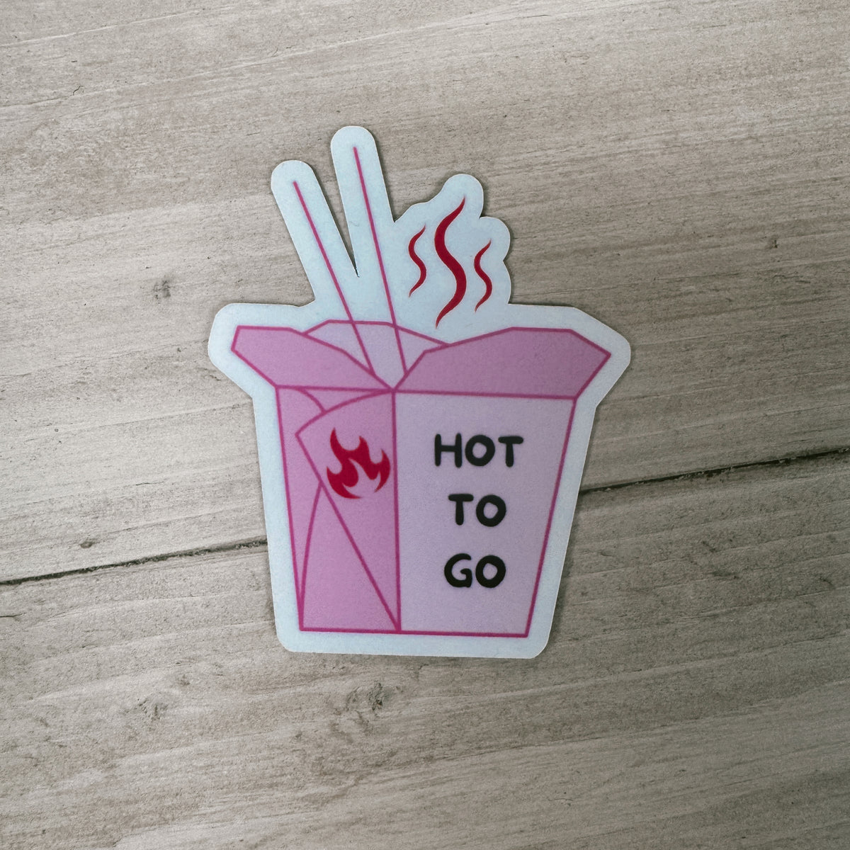To Go Sticker Menu Hot To Go Sticker – The Silo Boutique