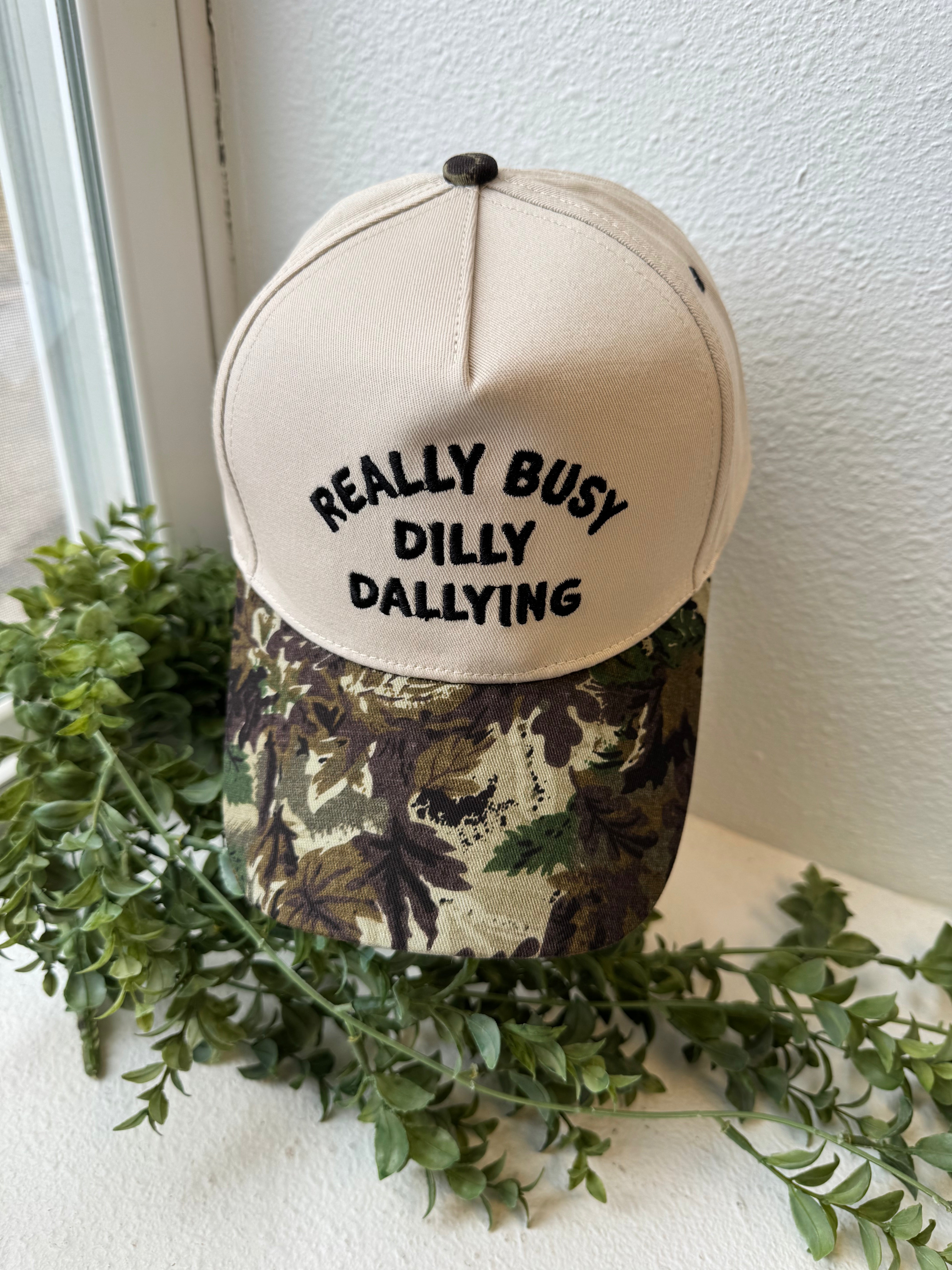 Zen Really Busy Dilly Dallying Hat-Camo-Hats-Zenana-The Silo Boutique, Women's Fashion Boutique Located in Warren and Grand Forks North Dakota