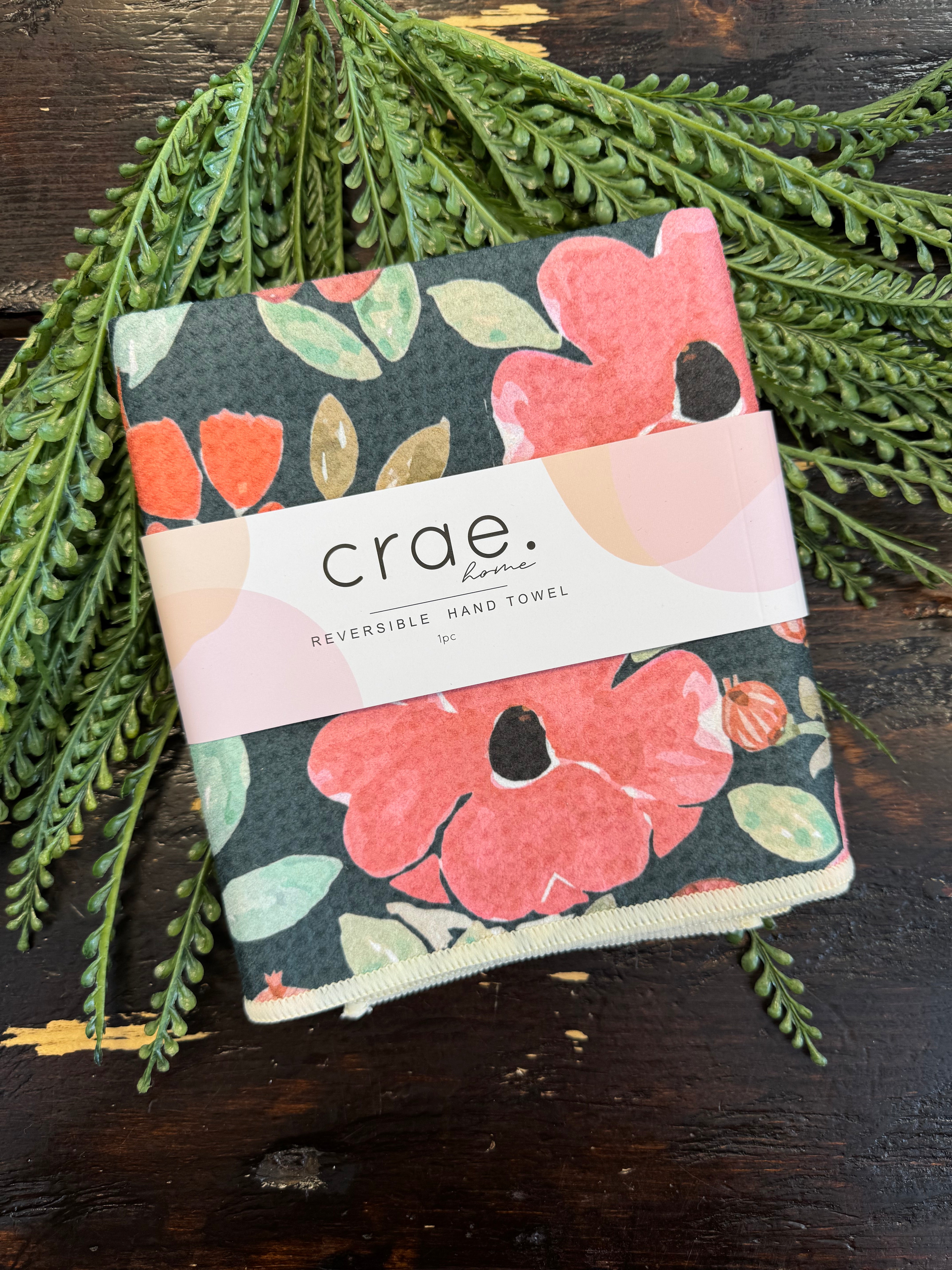 Crae Fern Hand Towel-Tea Towels-crae-The Silo Boutique, Women's Fashion Boutique Located in Warren and Grand Forks North Dakota