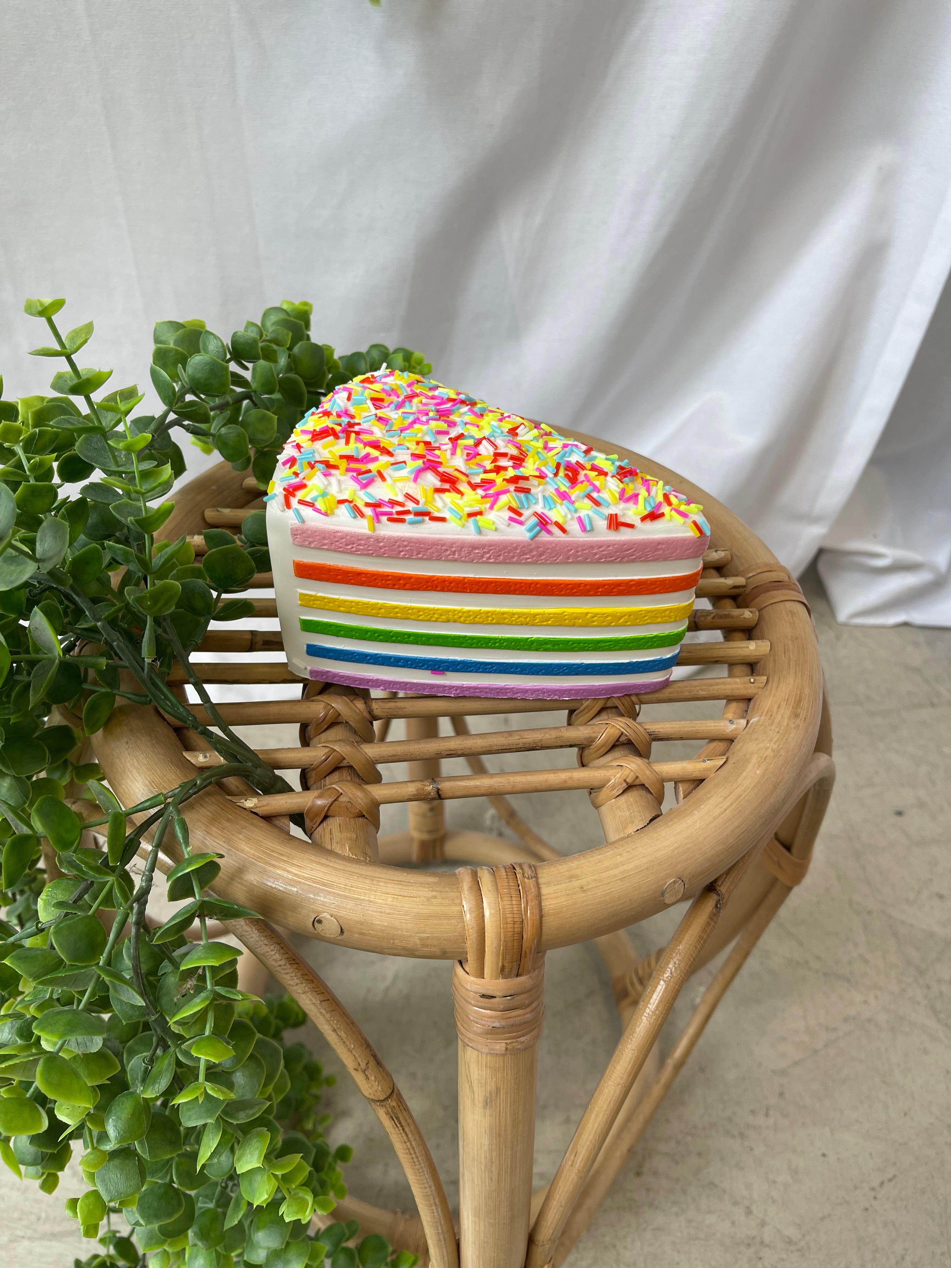 Rainbow Cake Squishy Toy-toys-faire-The Silo Boutique, Women's Fashion Boutique Located in Warren and Grand Forks North Dakota