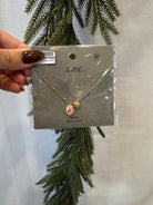 Ceramic Heart Necklace-Necklaces-Sensibling Corp.-The Silo Boutique, Women's Fashion Boutique Located in Warren and Grand Forks North Dakota