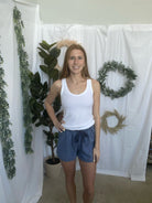 Classic Scoop Tank Top-Off White-Tank Tops-be cool-The Silo Boutique, Women's Fashion Boutique Located in Warren and Grand Forks North Dakota