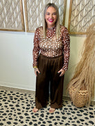 Deer Print Mesh Top-Long Sleeve Tops-jade by jane-The Silo Boutique, Women's Fashion Boutique Located in Warren and Grand Forks North Dakota