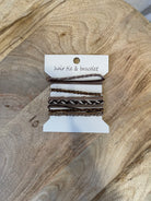 Lynn Hair Ties Bracelet-Bracelets-joss-The Silo Boutique, Women's Fashion Boutique Located in Warren and Grand Forks North Dakota