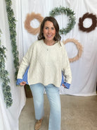 By Together Cele Twofer Sweater-Sweaters-by together-The Silo Boutique, Women's Fashion Boutique Located in Warren and Grand Forks North Dakota