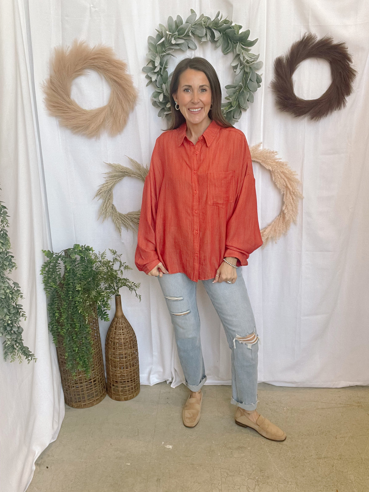 Mica Clean Blue Straight Jeans-Jeans-mica-The Silo Boutique, Women's Fashion Boutique Located in Warren and Grand Forks North Dakota