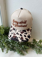 Zen Sorry About My Husband-Cow-Hats-Zenana-The Silo Boutique, Women's Fashion Boutique Located in Warren and Grand Forks North Dakota