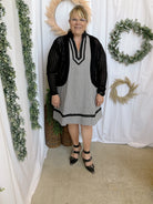 Kate Gingham Dress-Dresses-entro-The Silo Boutique, Women's Fashion Boutique Located in Warren and Grand Forks North Dakota