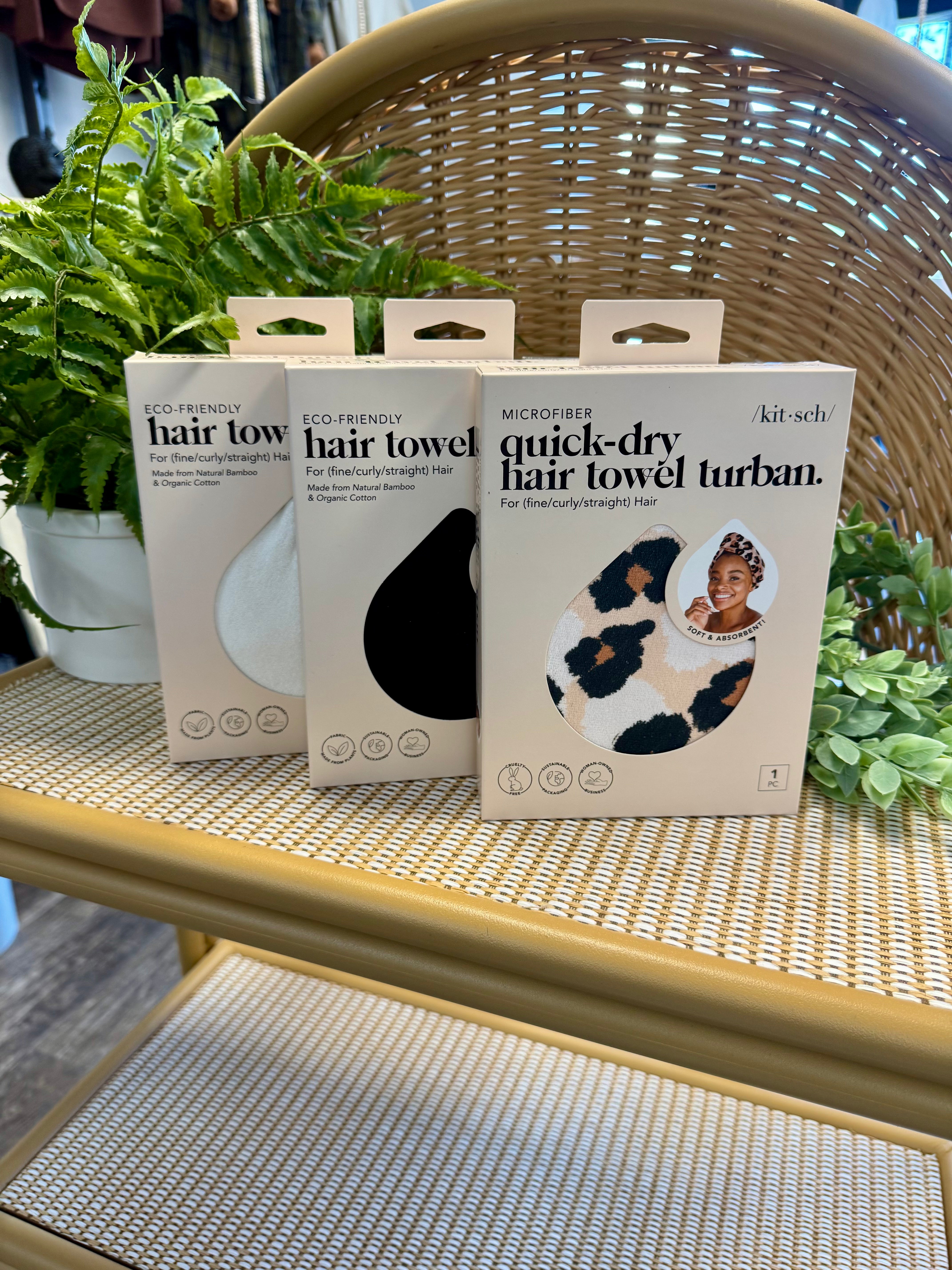 Quick-Dry Hair Towel Wrap-Hair Accessories-kitsch-The Silo Boutique, Women's Fashion Boutique Located in Warren and Grand Forks North Dakota