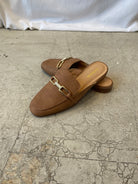 Soda Eleanor Mule-Tan-Sandals-soda-The Silo Boutique, Women's Fashion Boutique Located in Warren and Grand Forks North Dakota